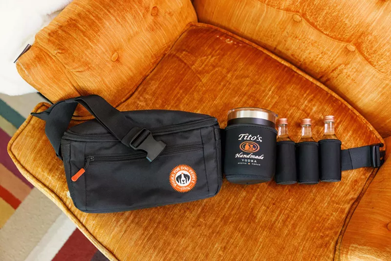 Image: It's a fanny pack for dog lovers who imbibe.