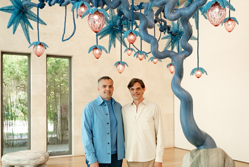 Fraternal twins Simon (left) and Nikolai Haas bring double the fun, charm and whimsy to the art world.