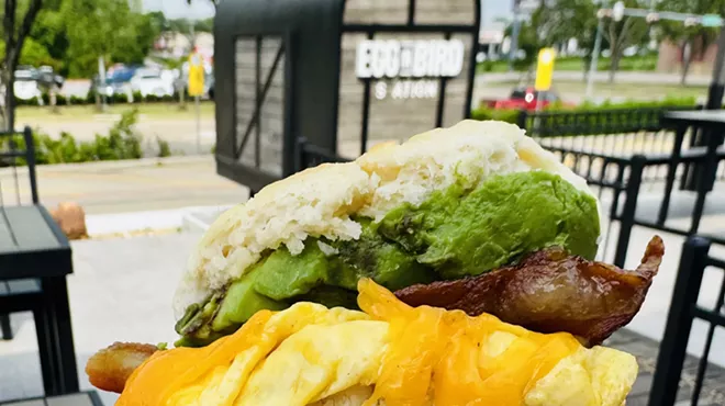 breakfast sandwich.