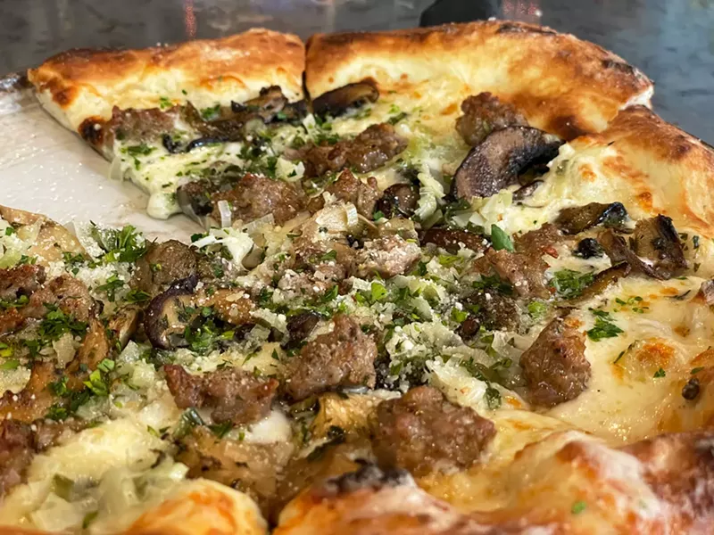 Image: The $4 fennel sausage addition is insider knowledge (the bartender recommended it).