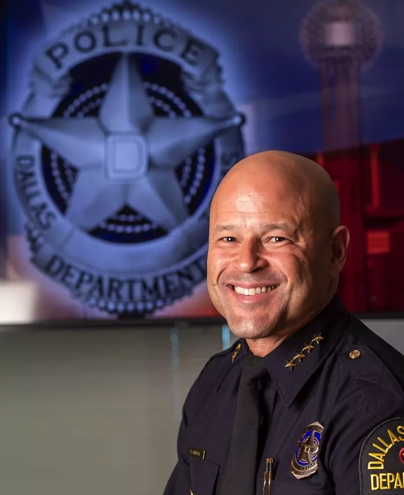 Image: Dallas Police Chief Eddie Garcia