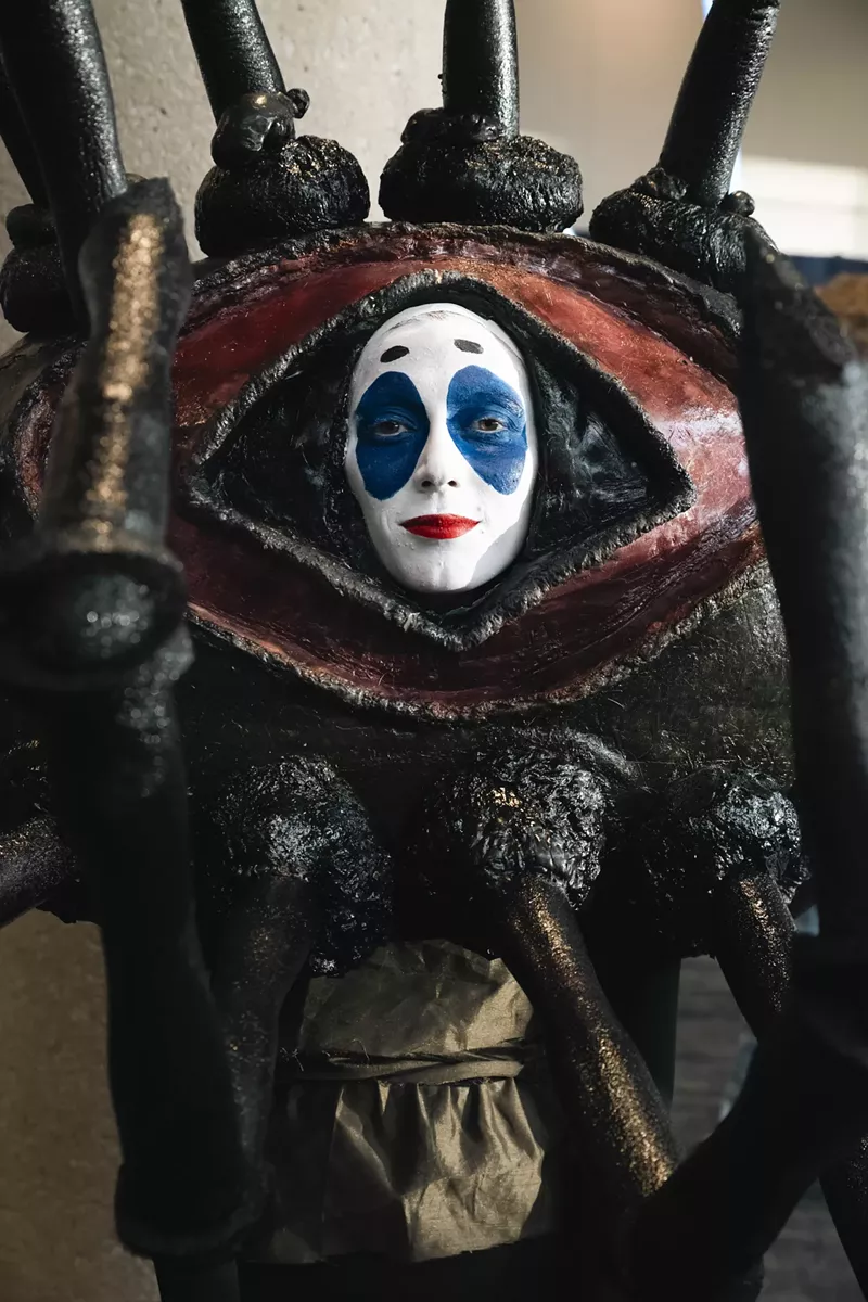 Image: Koh from Avatar: The Last Airbender has our vote for creepiest costume of the weekend.