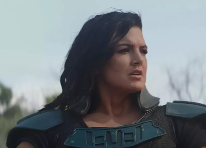 Image: Gina Carano, who appeared in the first Deadpool movie and The Disney+ series The Mandalorian will be at the Fan Expo Dallas convention in June at the Kay Bailey Hutchison Convention Center.