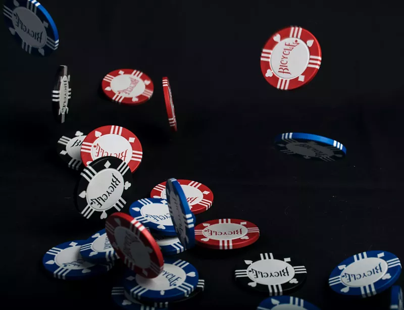 Image: poker chips poker house dallas