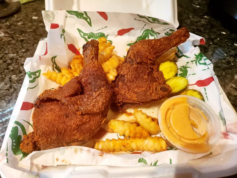 Image: Fiery Hot Nashville Chicken chicken basket