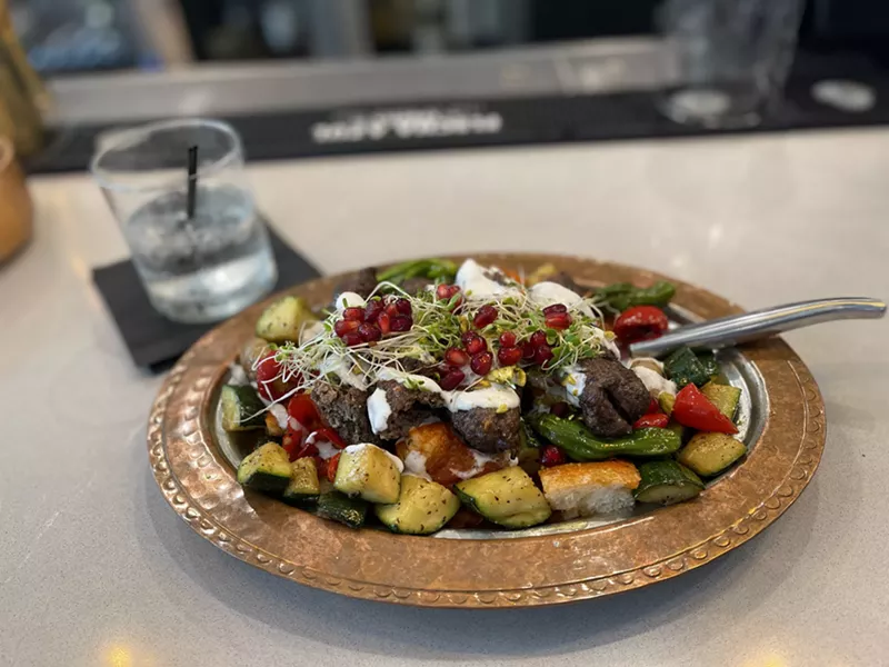 Image: Iskandar kofta kebabs