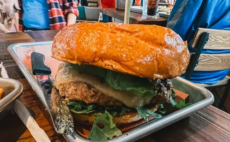 Image: First Look: Big Foot Burgers and Brisket Queso at LSA Burger Grandscape