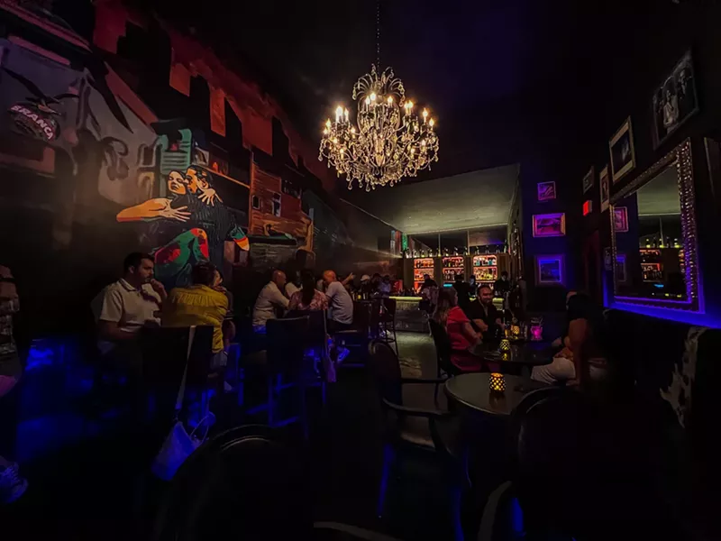 Image: Branca Room is Bishop Arts' newest speakeasy.