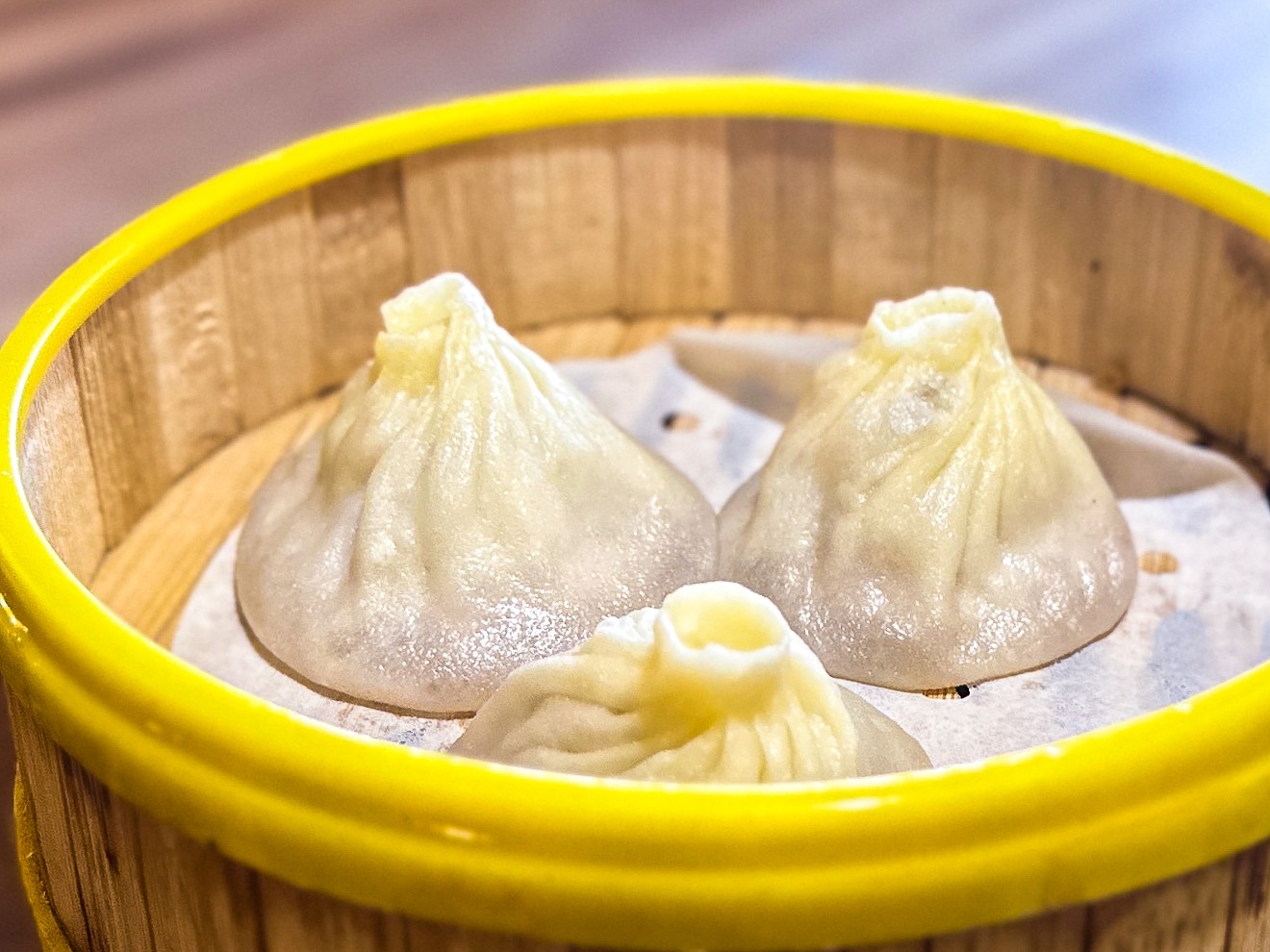 Xialong bao: soup dumplings that didn't scald.