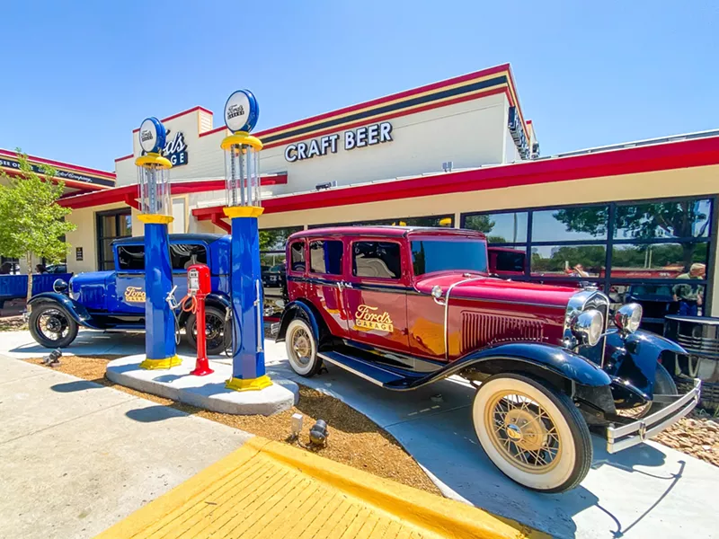 Image: Many photo ops await you at Ford's Garage