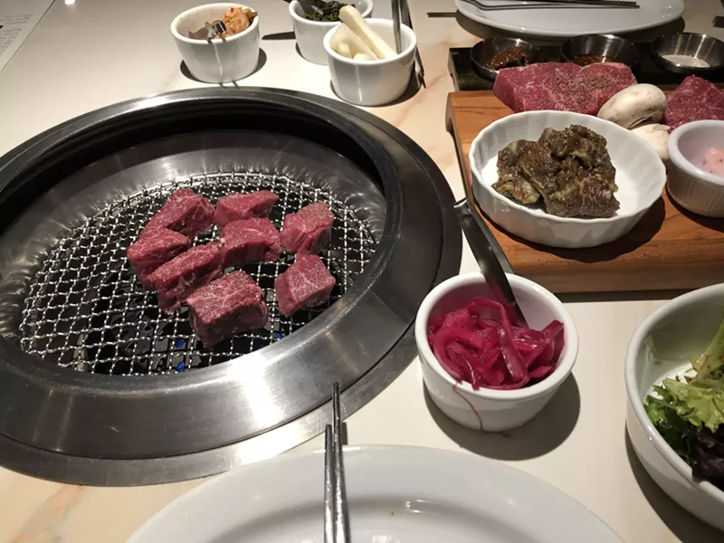Image: Be quick with your pictures and posts; the meat cooks quickly.