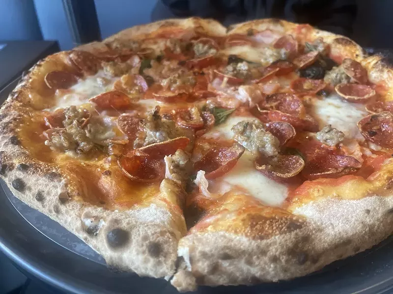 Image: Carnivoro pizza at Pizzana.