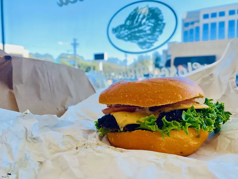 Image: The Beastie Boy Burger at Sclafani's