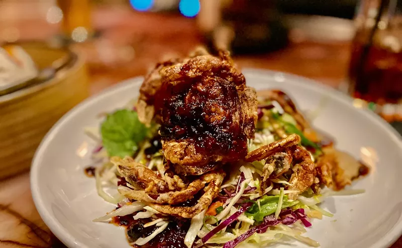 Image: First Look: Soft-Shell Crab and a Vietnamese Espresso Martini Shine at Elephant East