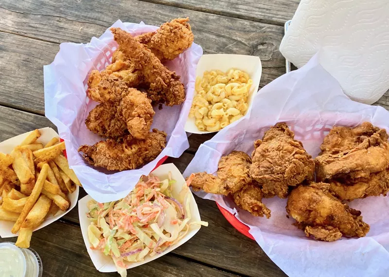 Image: The Foundry is serving a menu similar menu to Chicken Scratch; fried chicken with homestyle sides.