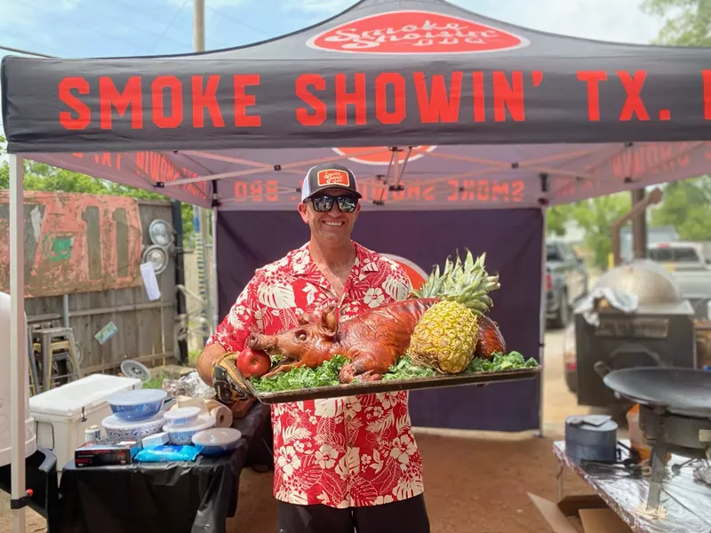Image: The Truck Yard is hosting a luau this weekend.