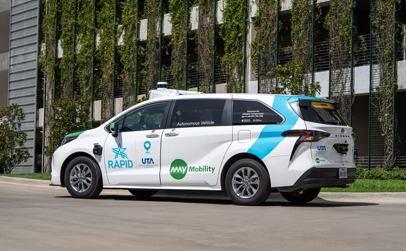 Image: For 4 Years, Arlington Has Provided a Peek Into a Driverless Future