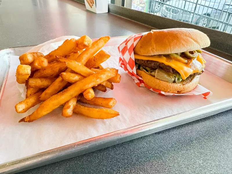 Image: Olive Burger's combo of taste and value are top-notch.