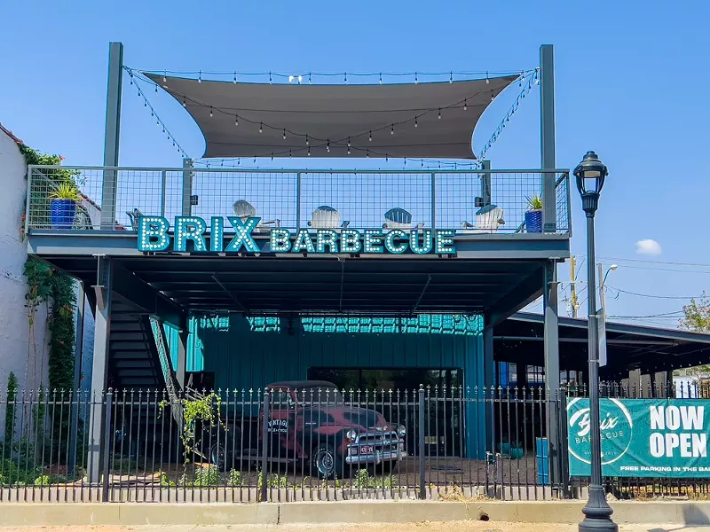 Image: Two years after opening, Brix Barbecue is closing up shop in Fort Worth's Southside neighborhood.