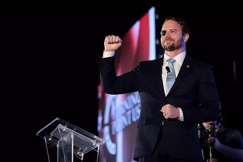 Image: Yet another media personality has said something gross about U.S. Rep. Dan Crenshaw's eyepatch.