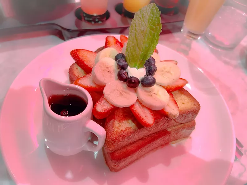 Image: The Very Berry French Toast at 360 Brunch House