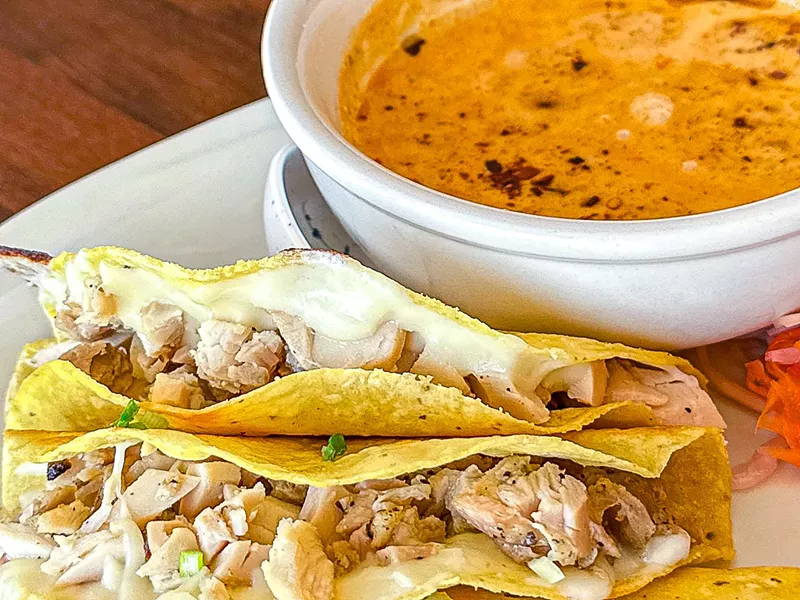 Image: Fresh Thaiqueria offers traditional Thai fare along with some Thai-Mexican fusion items such as queso curry tacos and pad Thai burritos.