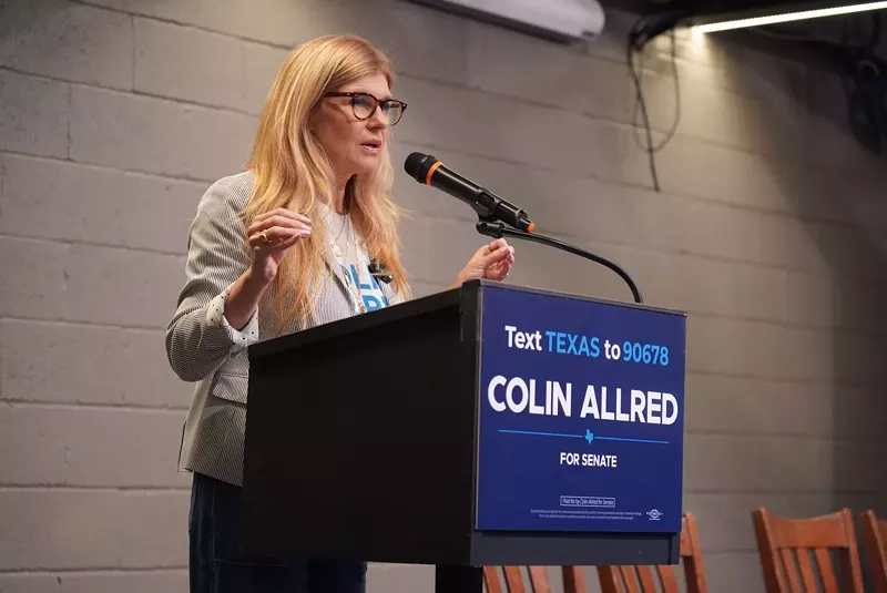 Image: connie britton, colin allred