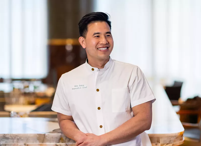Image: Executive chef Eric Sakai is at the helm at Hall Park in Frisco.