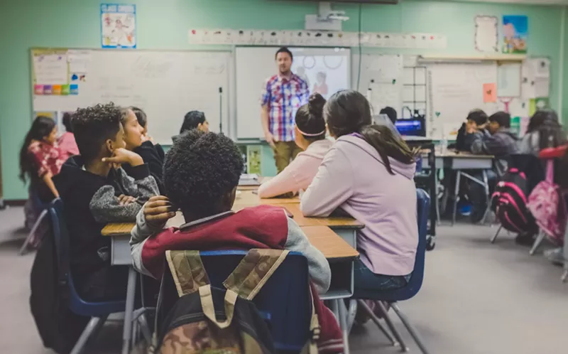 Image: Some education advocates fear that many teachers may soon leave the field.
