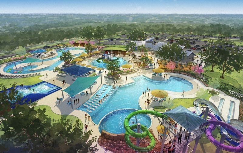 The Surf & Swim Regional Aquatics Facility is one of two new water parks coming to Garland.