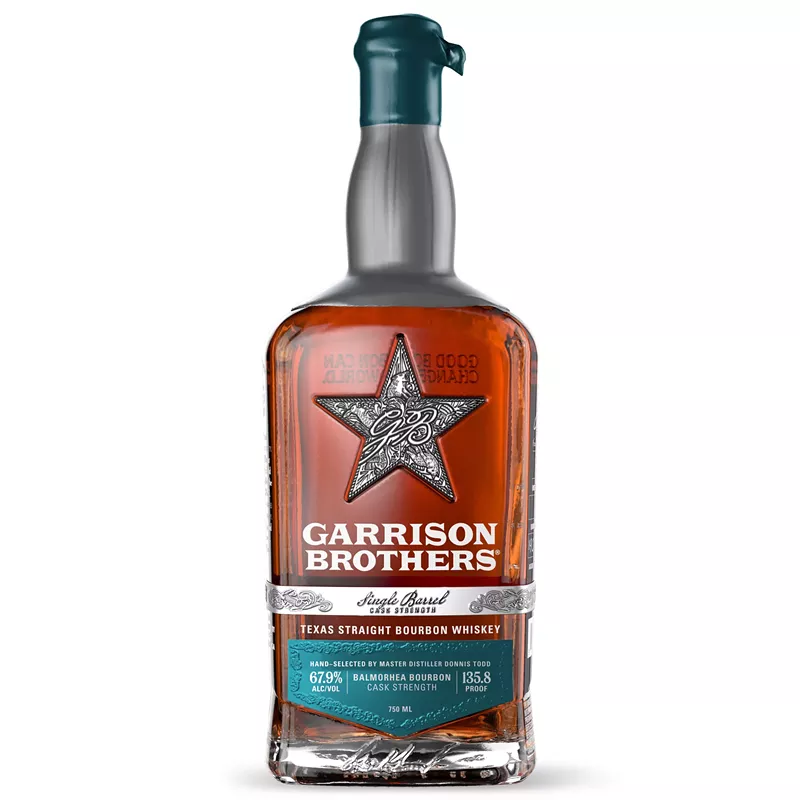 Image: a bottle of Garrison Brothers bourbon