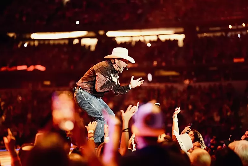 Image: Garth Brooks packed AT&T Stadium Saturday night.