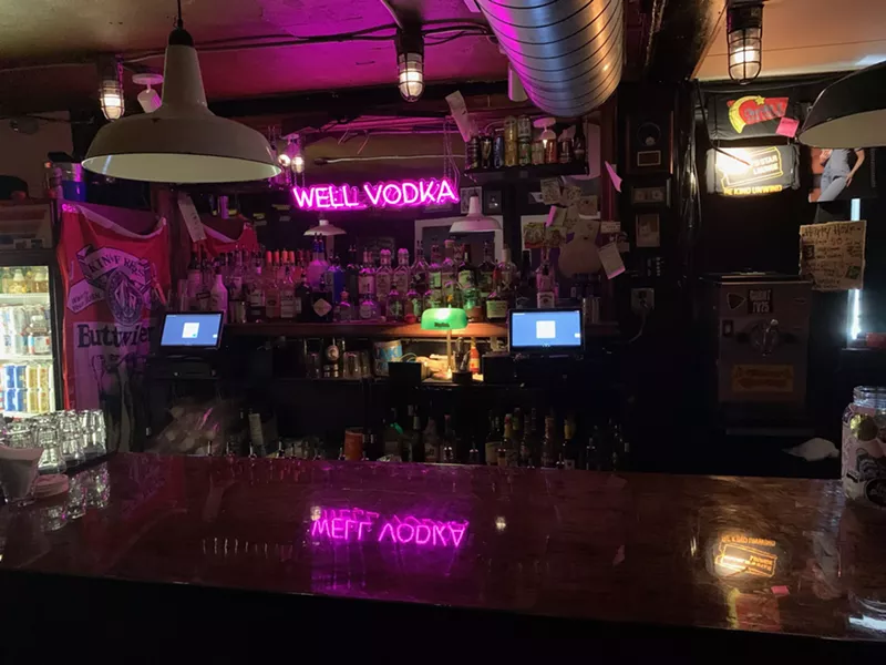 Image: The atmosphere at Charlie's Star Lounge was inspired by co-owner Corey Howe's garage house party-heavy childhood. Now they offer karaoke.