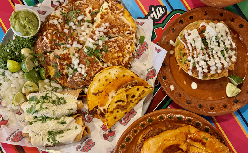Image: 'One of Everything' at Birrieria Cortez