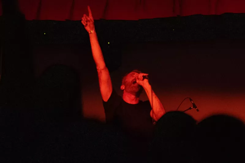 Image: Baboon opened for Brainiac at Good Records' big birthday bash.