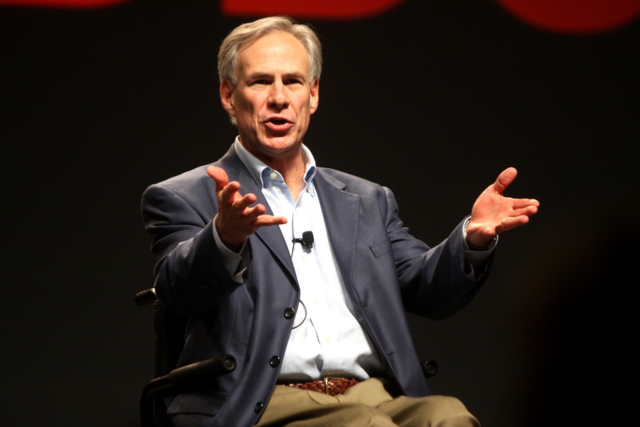Gov. Greg Abbott warns of South African immigrants.