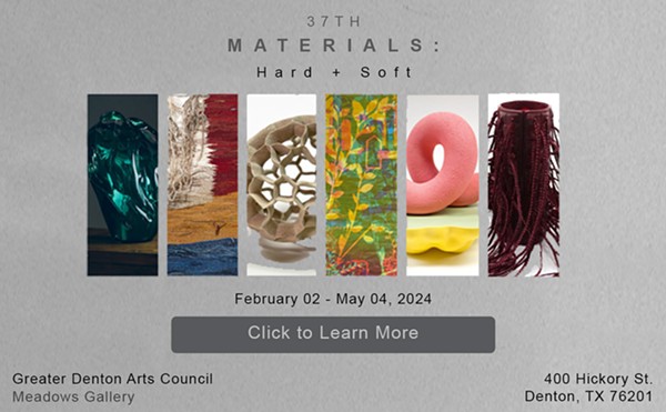 Greater Denton Arts Council Presents 37th Materials