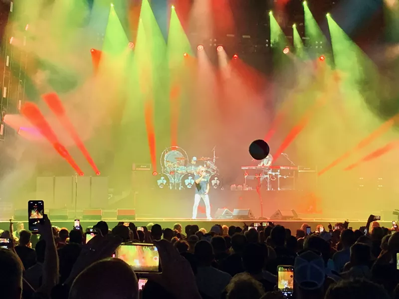 Image: Sammy Hagar plays Dos Equis Pavilion in Dallas.