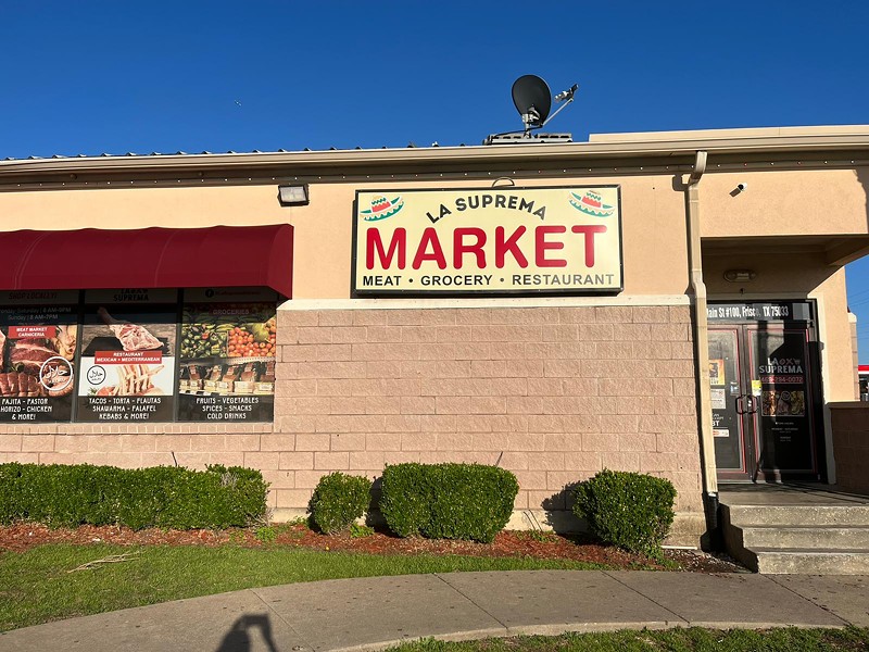 La Suprema is a meat market, grocery store and restaurant, all in one.