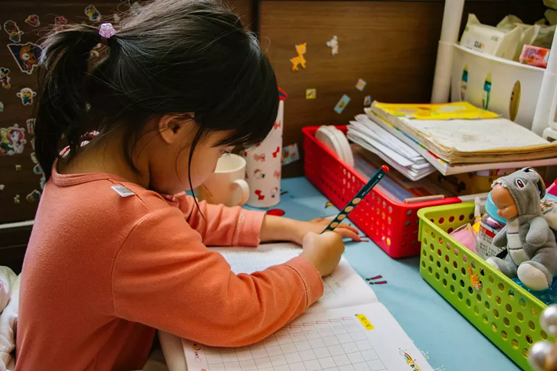 Image: Preschool student child