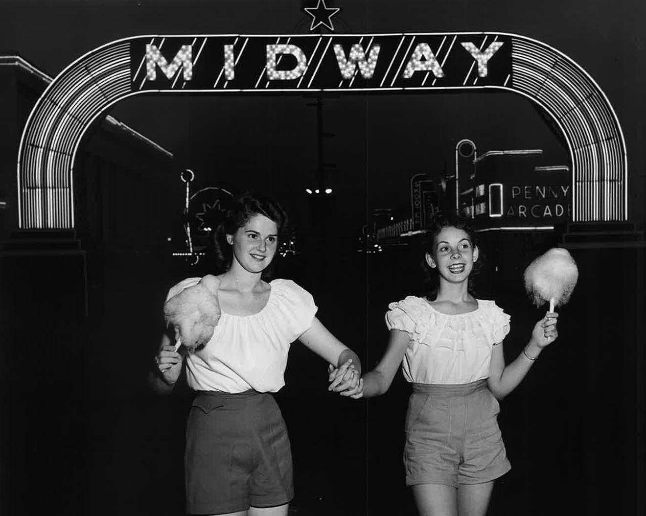 Come frolic with classic fair food on the Midway.