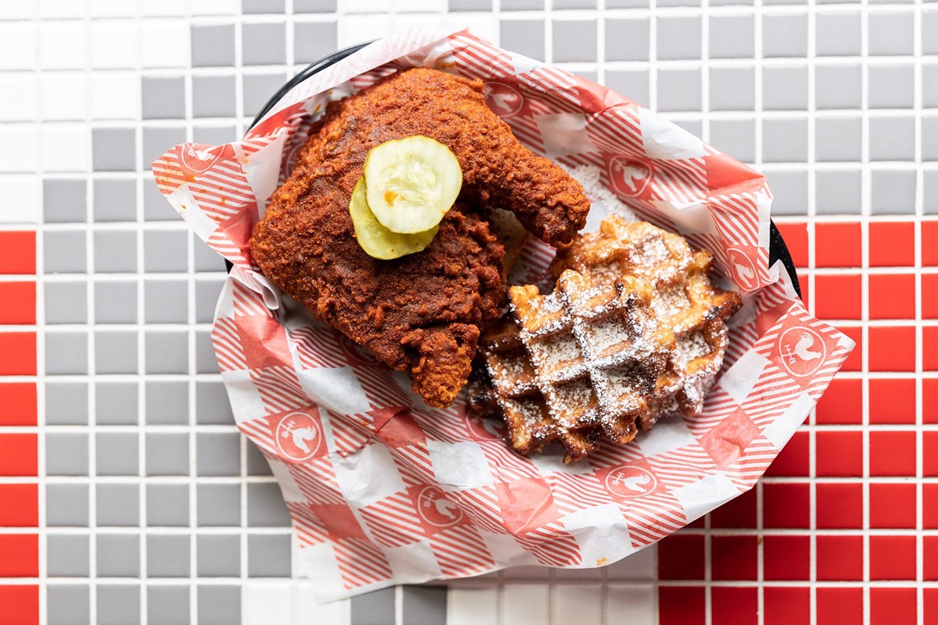 More chicken and waffles landed in Deep Ellum. Waffles can be added to any order for $3.