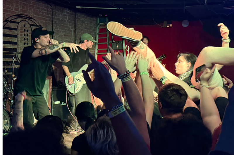 Image: Man performing on stage