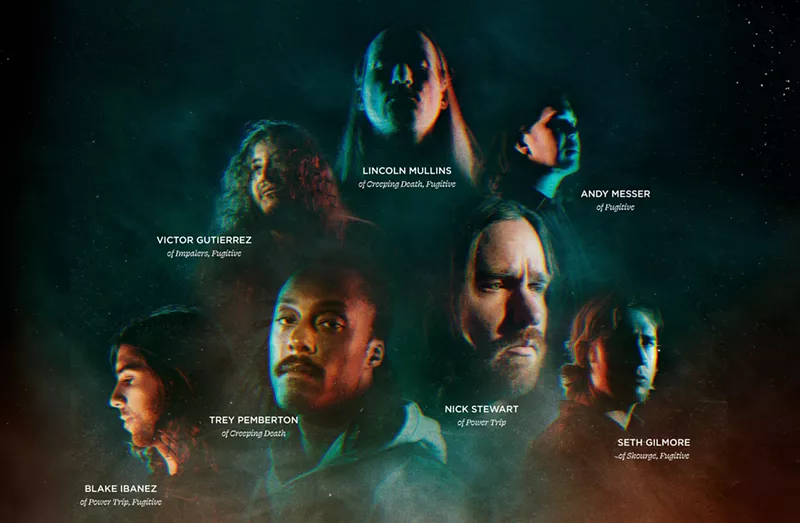 Image: North Texas metal band members