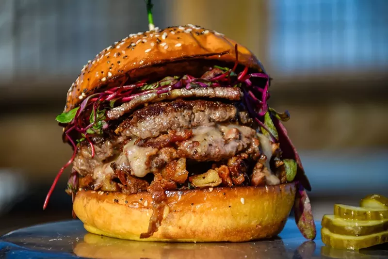 Image: Evan Grant the burger, not the baseball beat writer, from Rodeo Goat