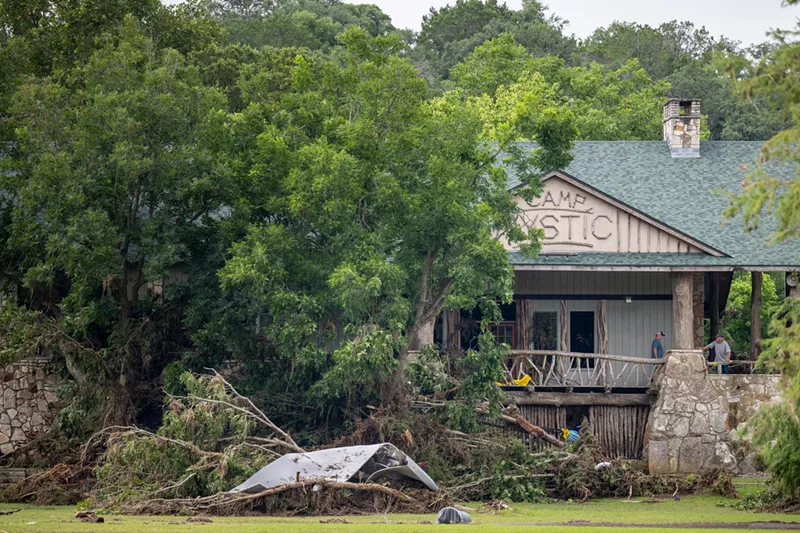 Image: Five campers and one counselor from Camp Mystic, an overnight camp in Hunt, Texas, were still unaccounted for Wednesday.
