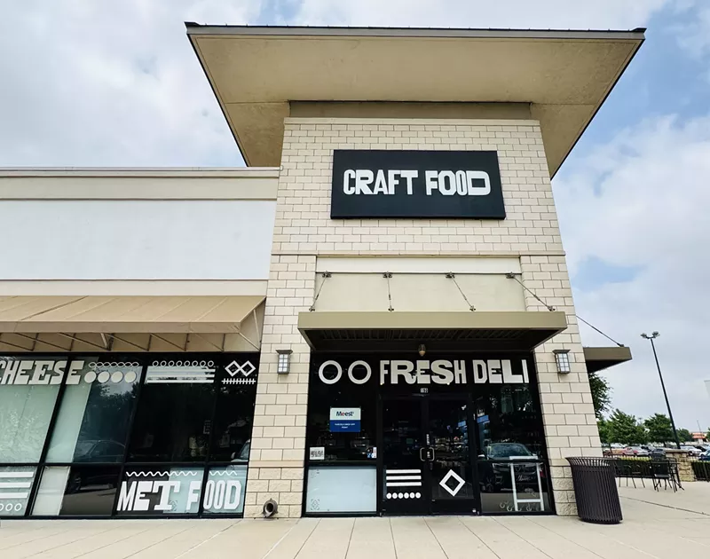 Image: The exterior of Craft Food looks like any normal American deli.