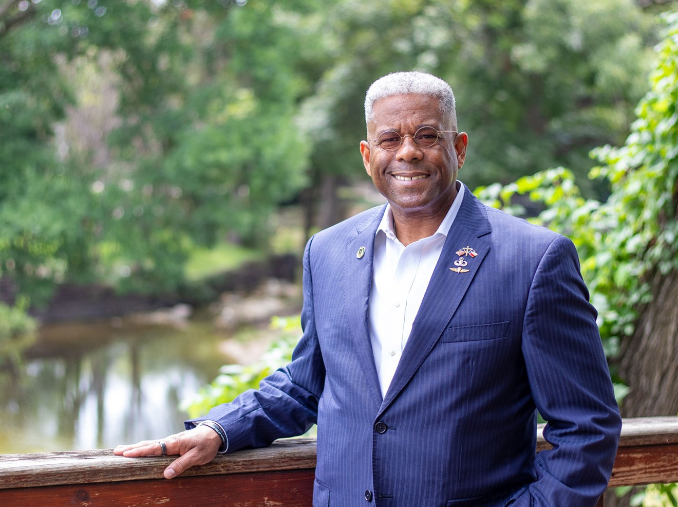 Allen West is a lifelong Republican who's now running for Texas governor.