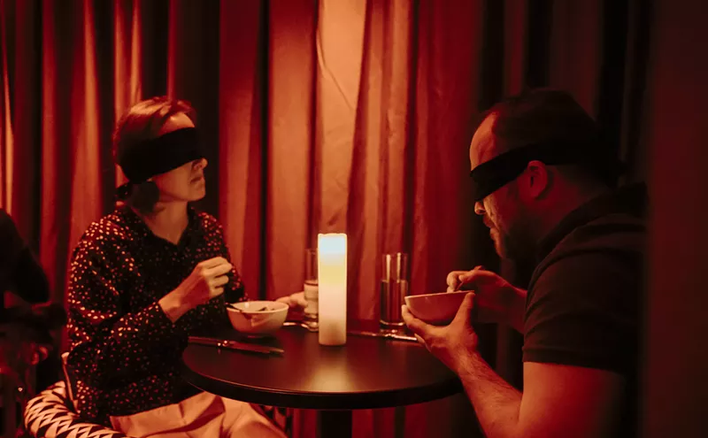 Image: In-the-Dark Dining Makes Its Way to Dallas