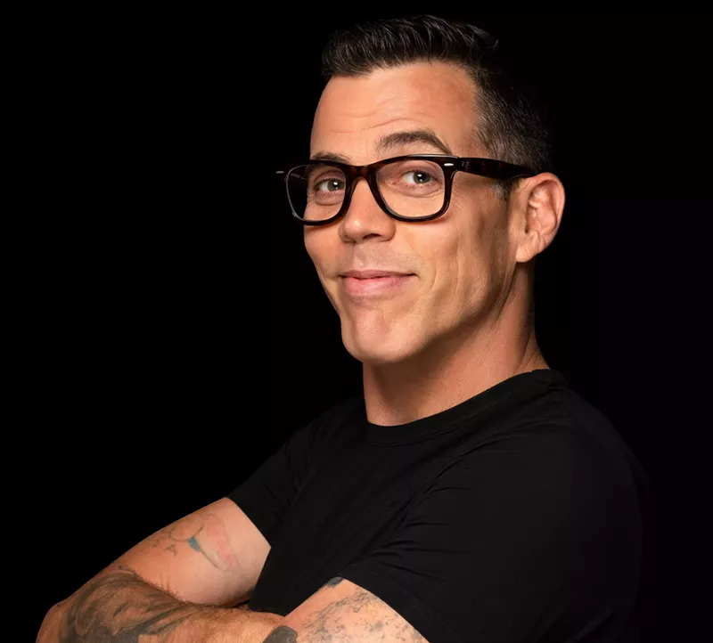 Image: Steve-o, the stuntman and comedian from the Jackass films, will bring his Bucket List comedy tour to The Factory in Deep Ellum on Friday.